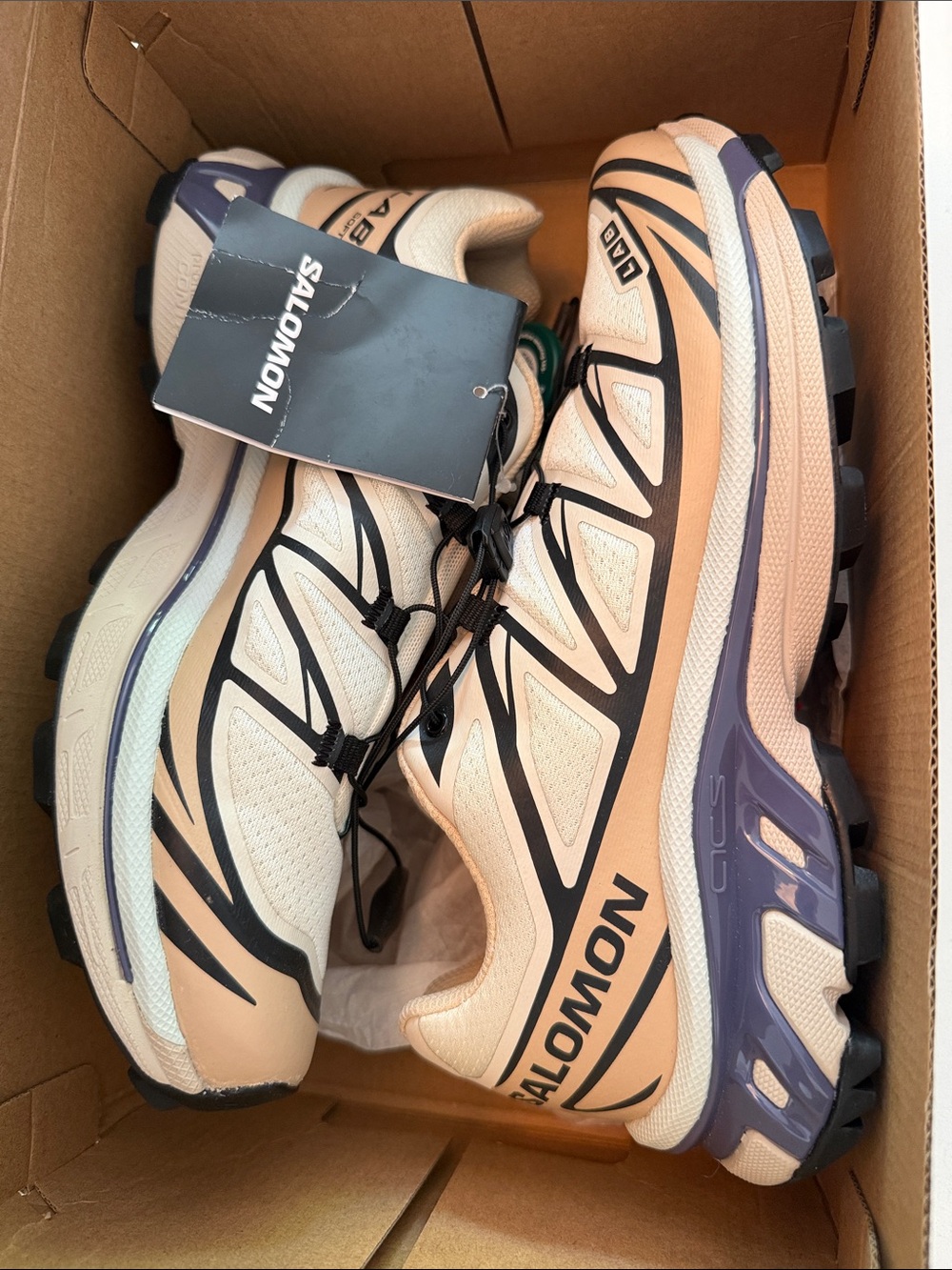 Women’s Salomon XT-6 Vanilla Ice Oxford Tan  *rare*